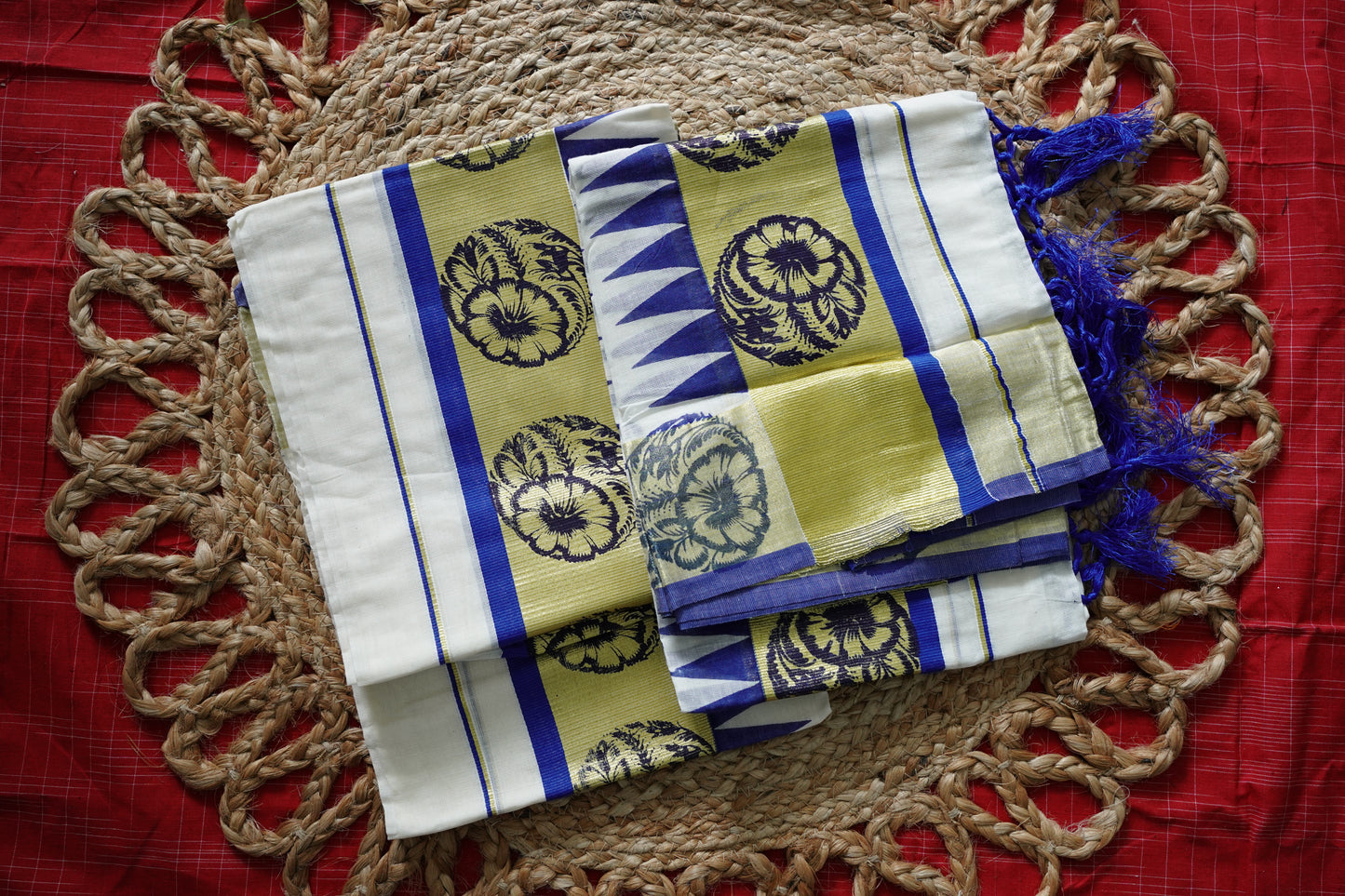 FANCY KERALA COTTON SETMUNDU