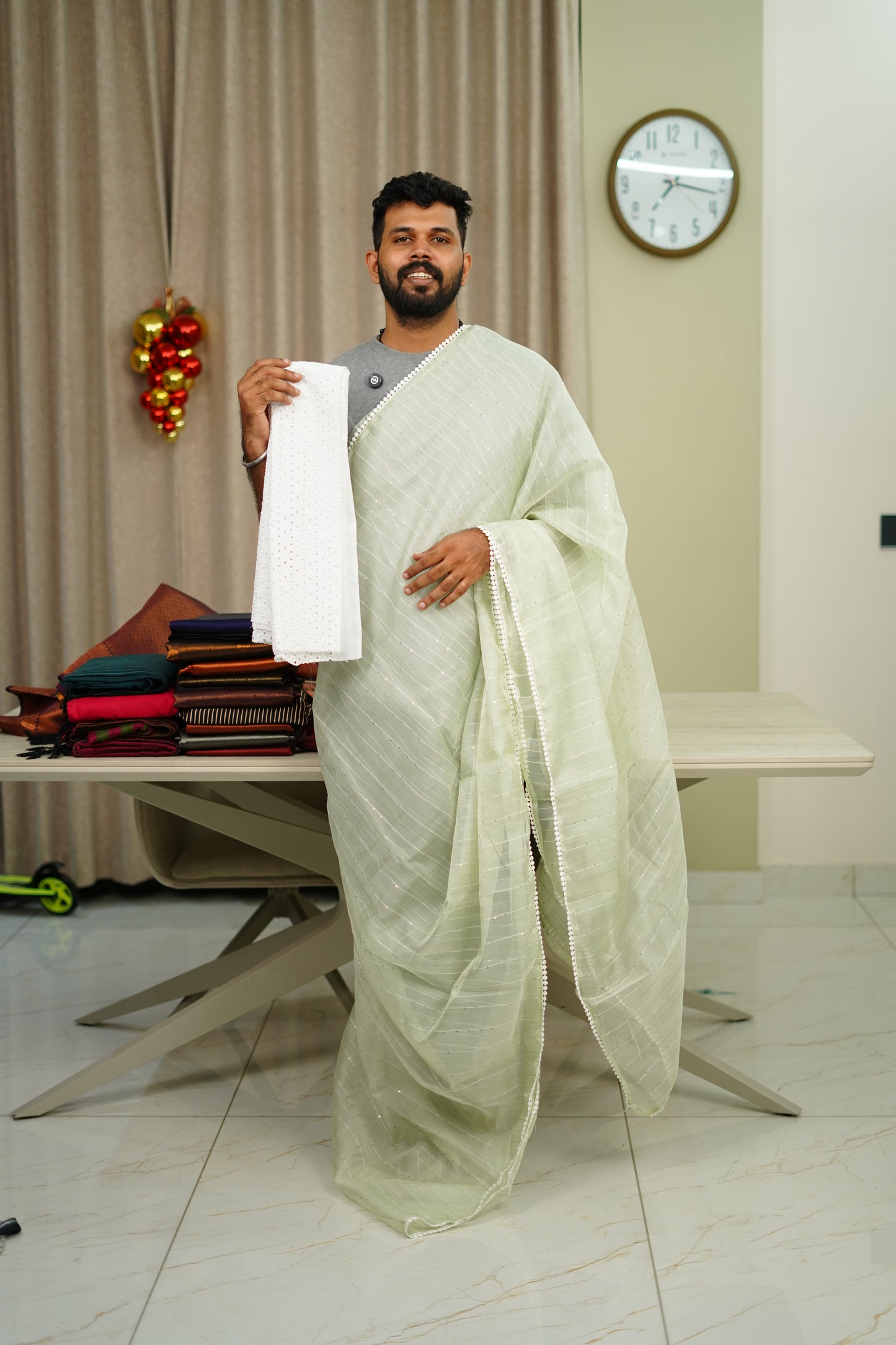 ORGANZA SAREE