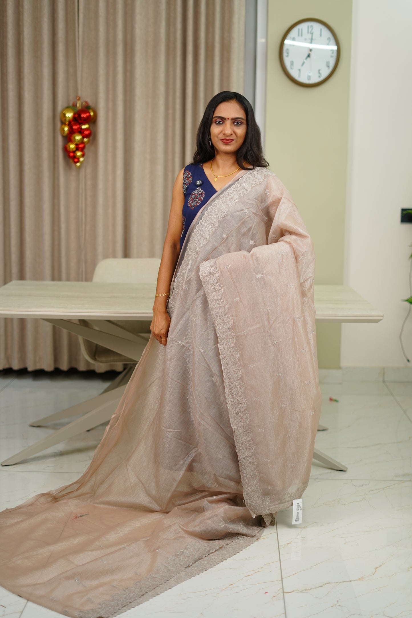 NET ORGANZA SAREE
