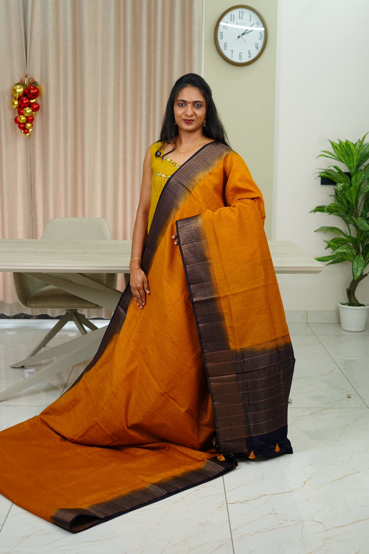 SEMI JUTE SAREE