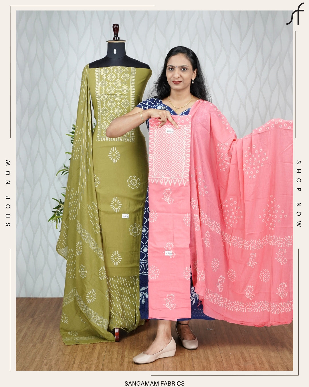 HAND BLOCK PRINTED COTTON SALWAR SUIT