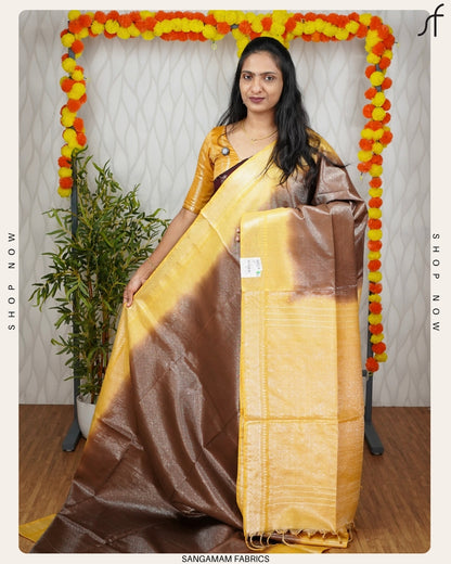 SEMI TUSSAR SILK SAREE