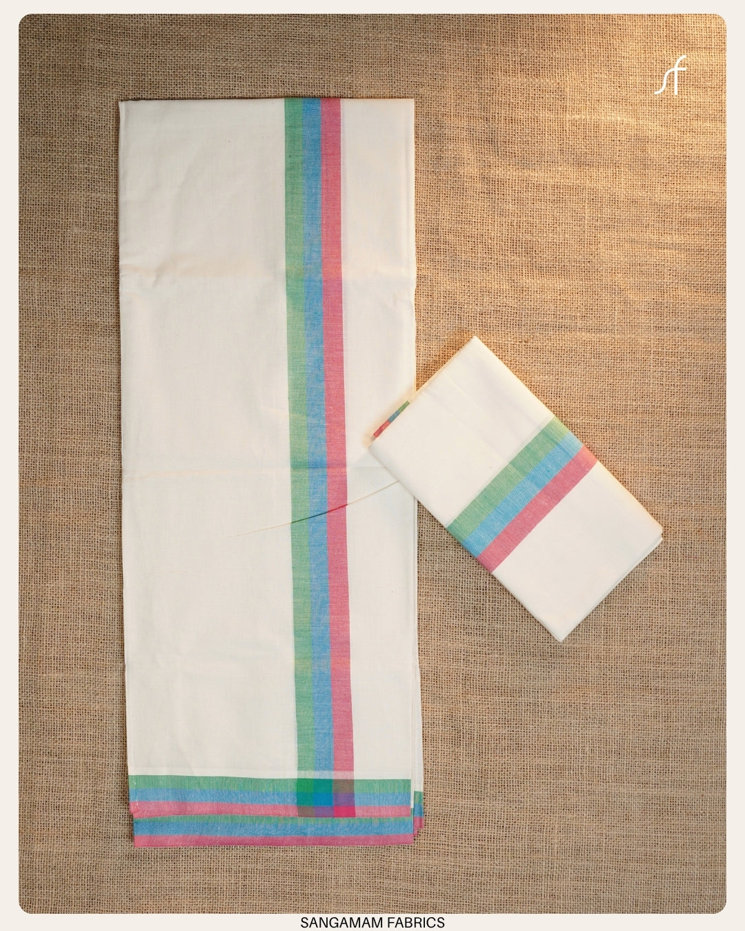 KERALA TRADITIONAL MULLOTH PATTERN SET MUNDU