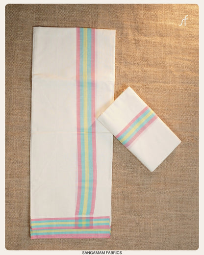 KERALA TRADITIONAL MULLOTH PATTERN SET MUNDU