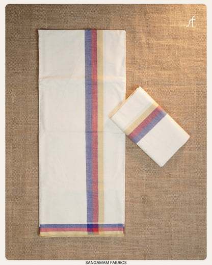 KERALA TRADITIONAL MULLOTH PATTERN SET MUNDU