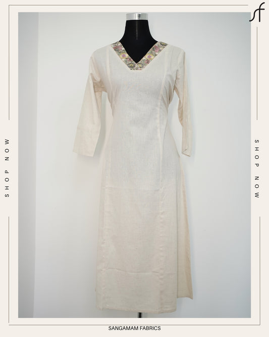PANEL CUT ALINE DRESS