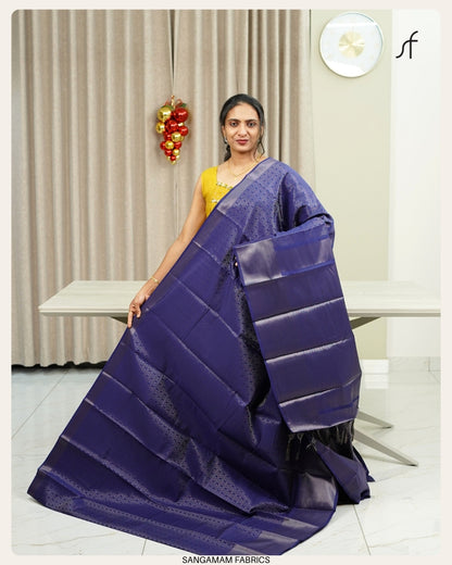 SEMI SILK BROCADE SAREE