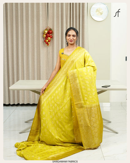 SEMI GEORGETTE BANARASI SAREE