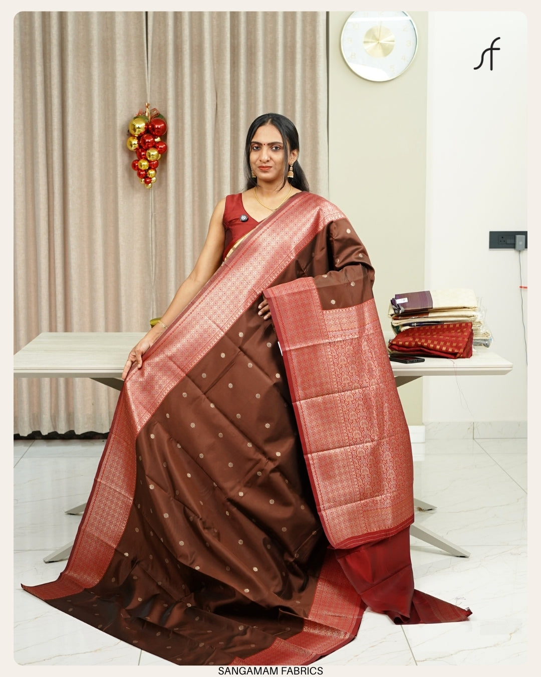 SEMI SOFT SILK BANARASI SAREE