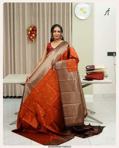 SEMI SOFT SILK BANARASI SAREE