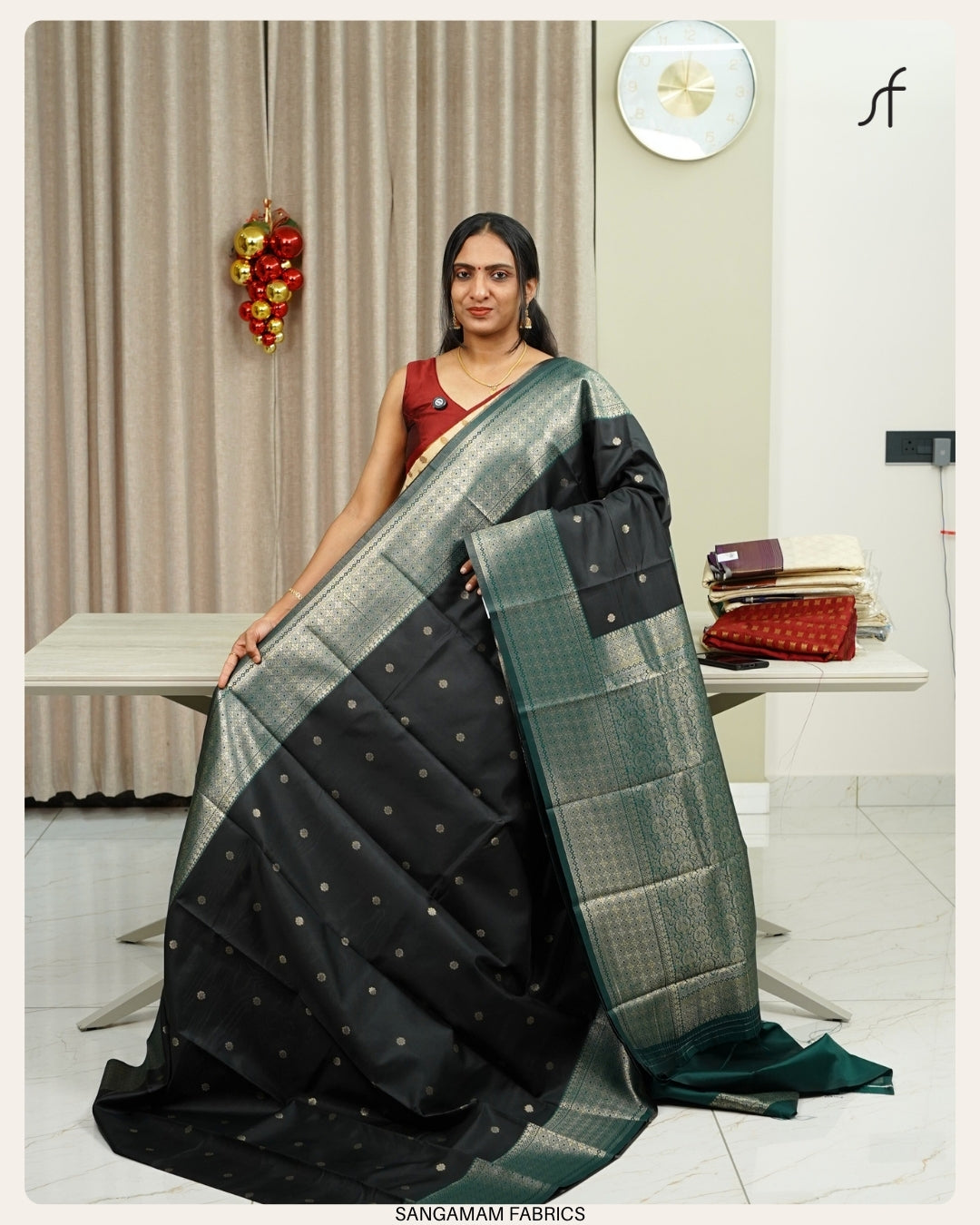 SEMI SOFT SILK BANARASI SAREE