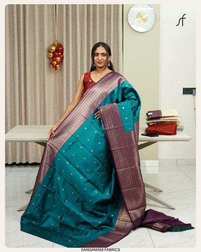 SEMI SOFT SILK BANARASI SAREE