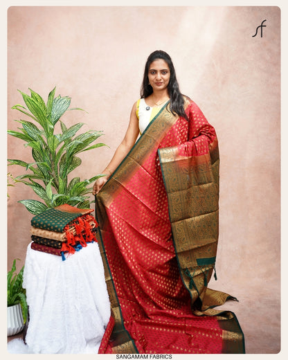 SEMI GEORGETTE BANARASI SAREE