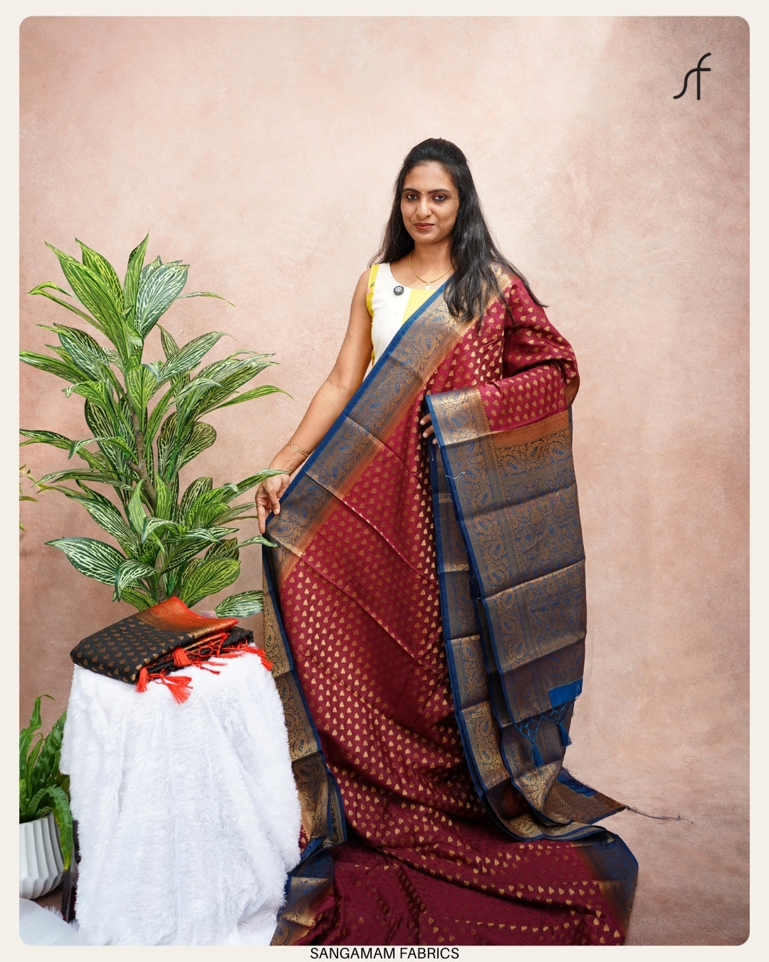 SEMI GEORGETTE BANARASI SAREE