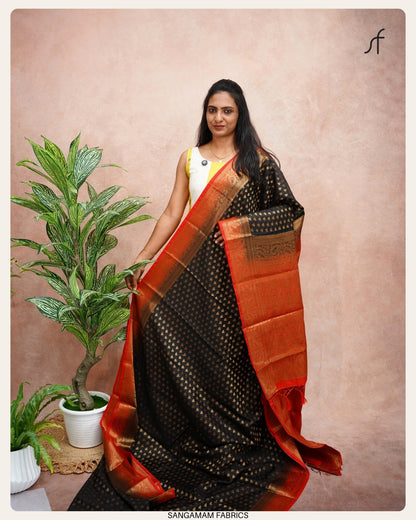 SEMI GEORGETTE BANARASI SAREE