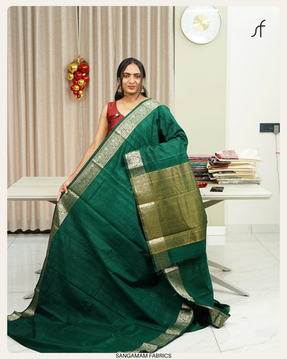 SEMI SILK  BANARASI SAREE