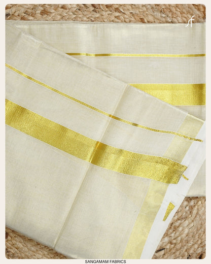 TISSUE SILK GOLDEN SINGLE MUNDU