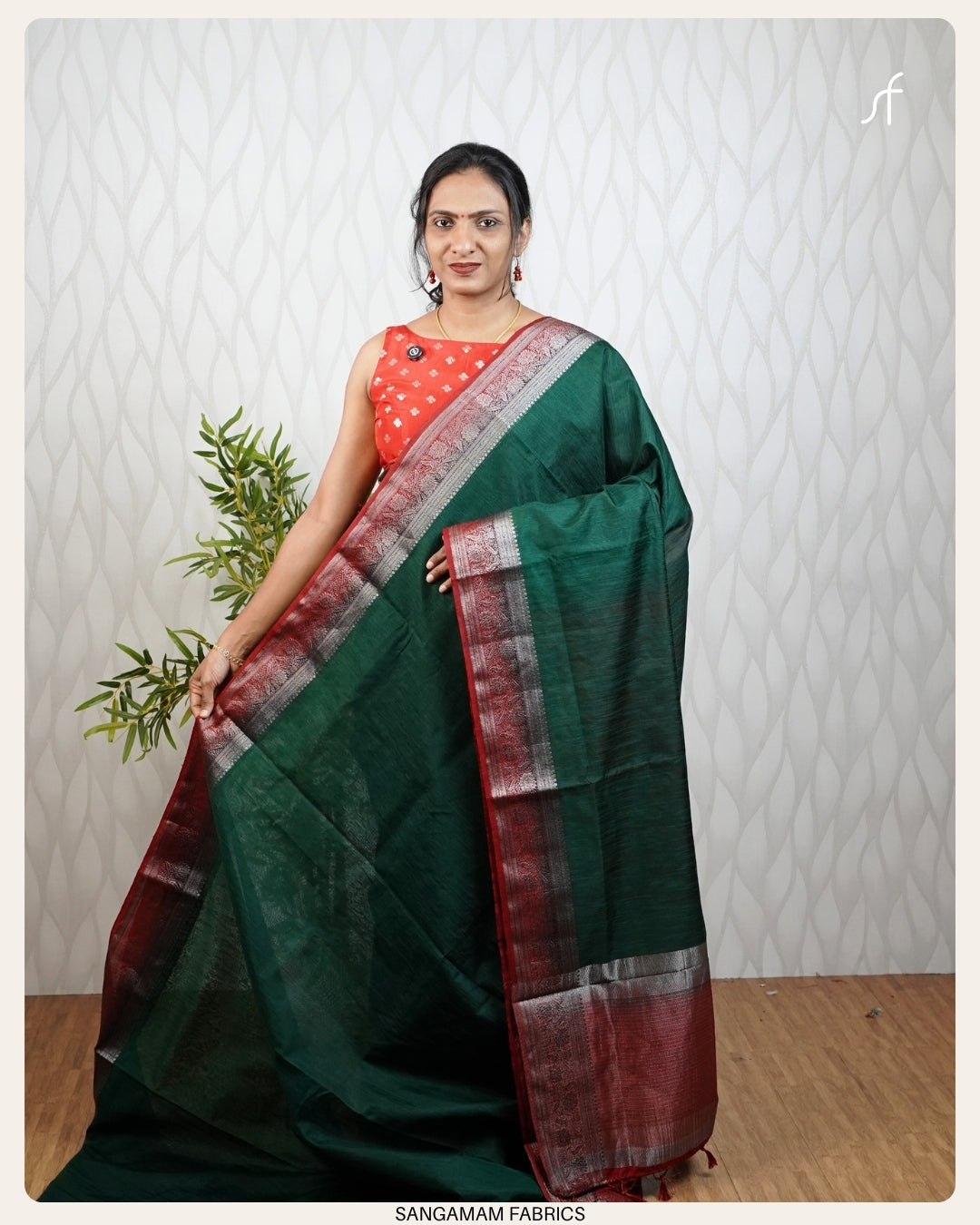 SEMI JUTE  SAREE