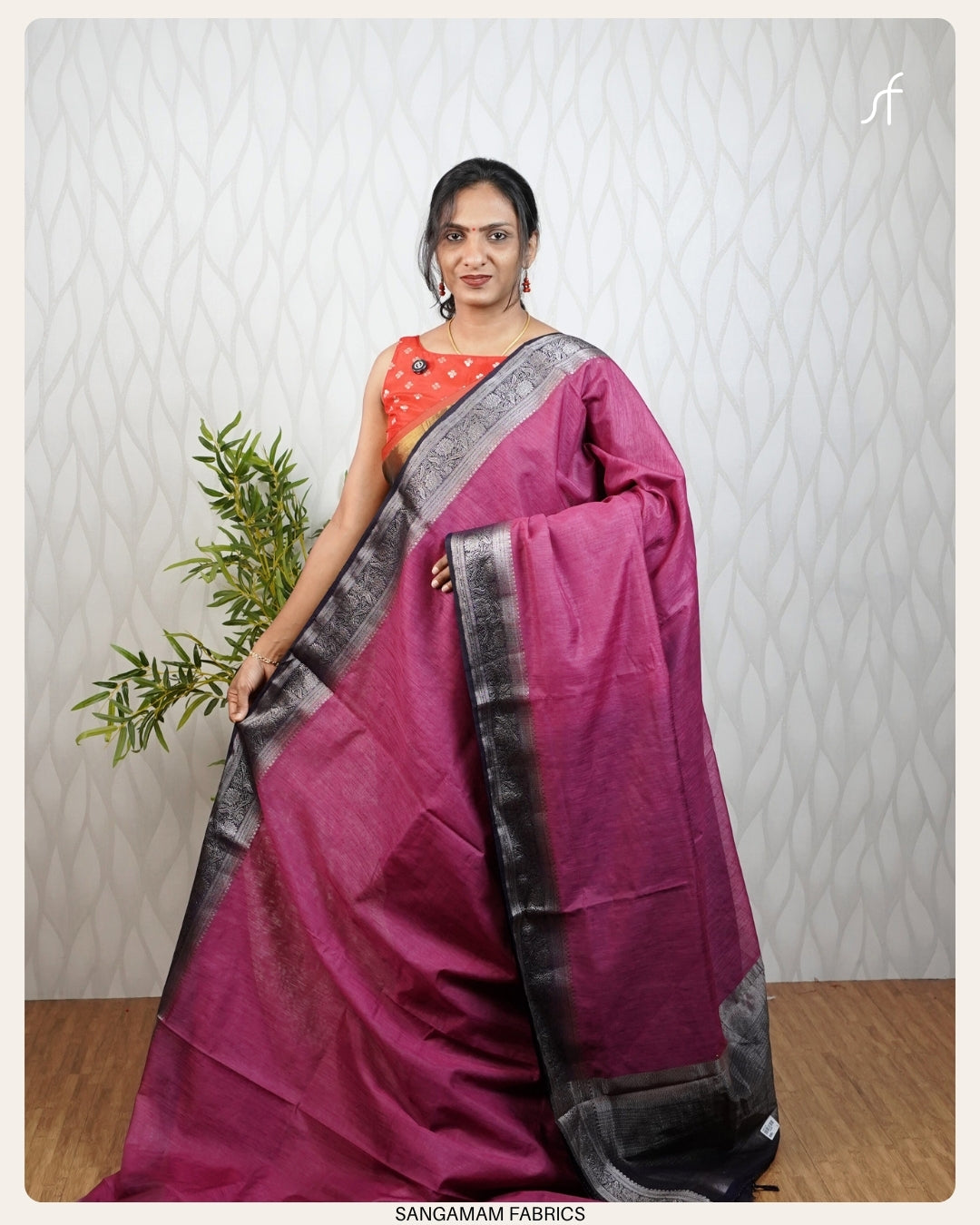 SEMI JUTE  SAREE