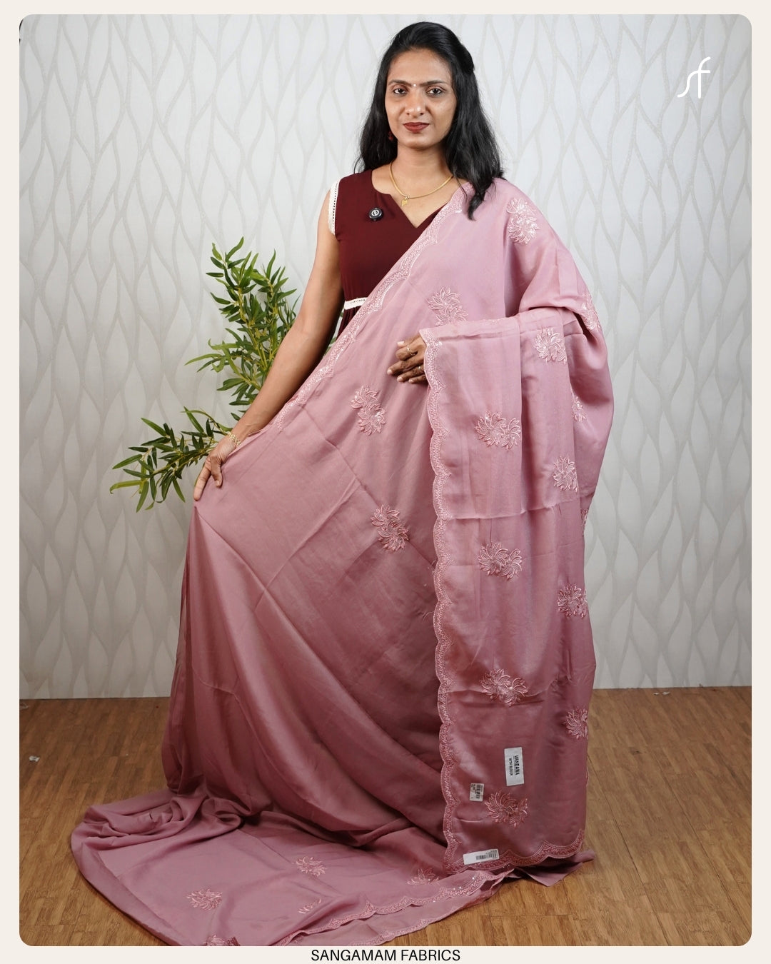 SILKY GEORGETTE PARTY WEAR  SAREE