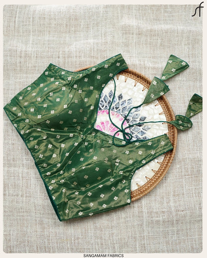 Banarasi Butta Woven Tissue Blouse