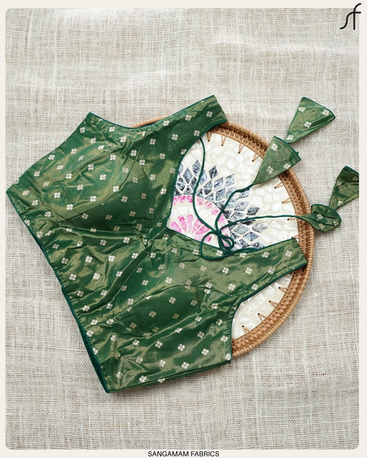 Banarasi Butta Woven Tissue Blouse