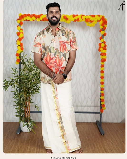 TRENDING SHIRT AND MUNDU COMBO