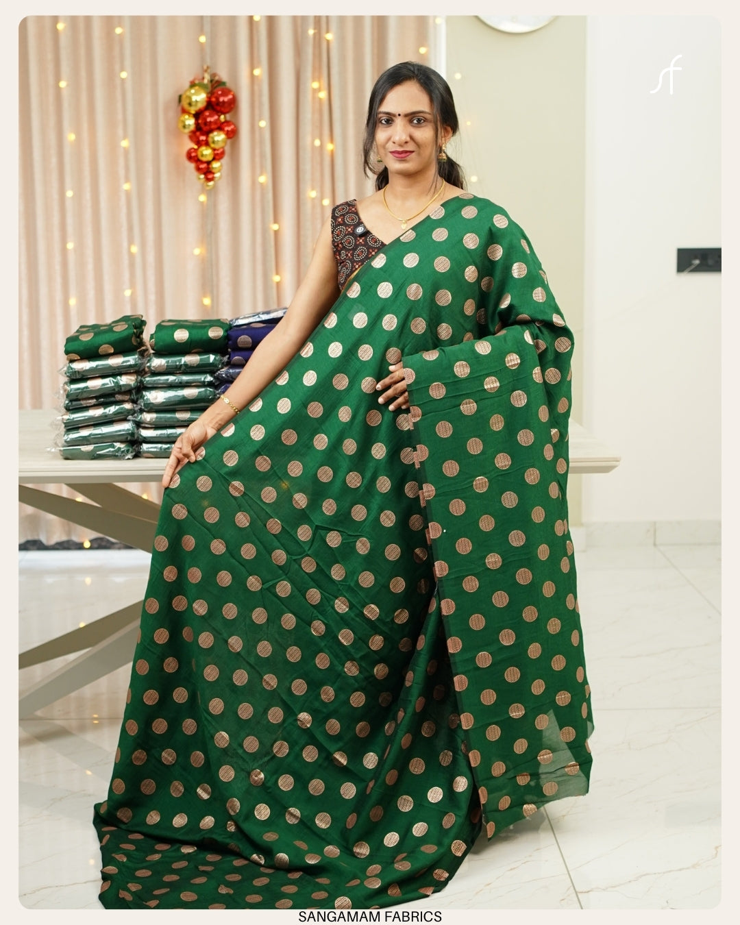 KASHMIR SILK BUTTA SAREE