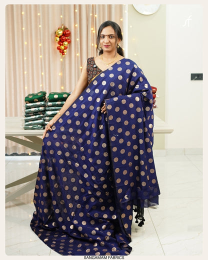 KASHMIR SILK BUTTA SAREE