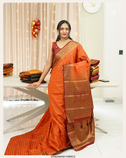 SEMI GEORGETTE BANARASI SAREE