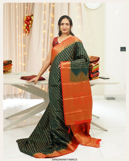 SEMI GEORGETTE BANARASI SAREE