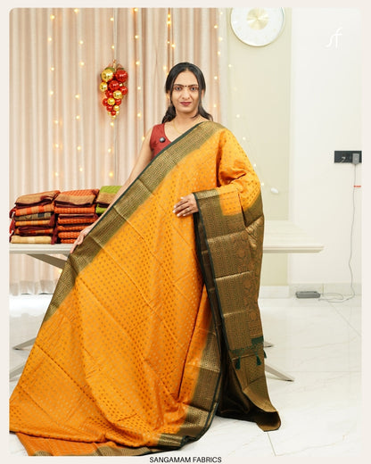 SEMI GEORGETTE BANARASI SAREE