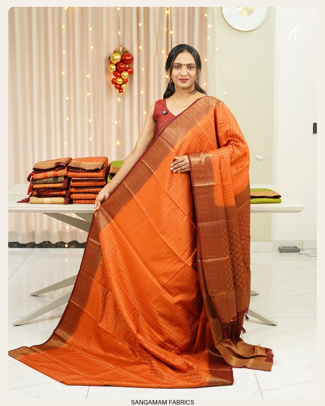SEMI GEORGETTE BANARASI SAREE