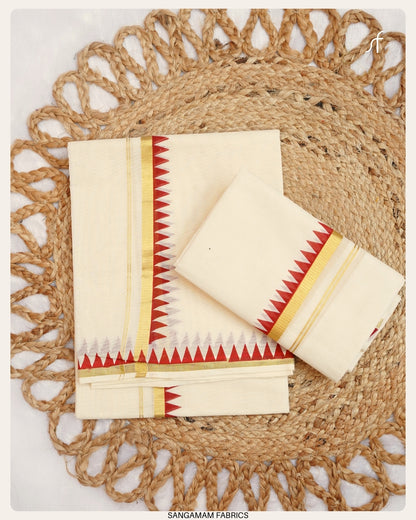 TEMPLE BORDER DETAILED SET MUNDU