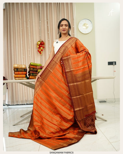 SEMI GEORGETTE BANARASI SAREE