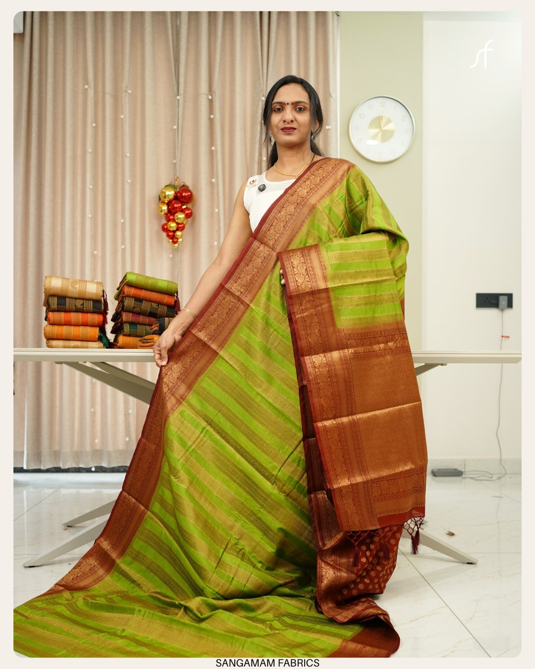 SEMI GEORGETTE BANARASI SAREE
