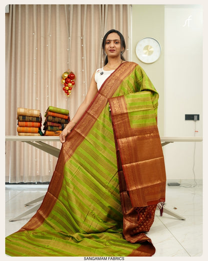 SEMI GEORGETTE BANARASI SAREE