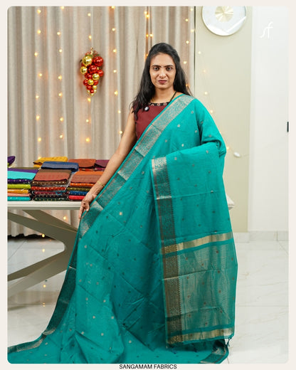 SEMI JUTE BANARASI SAREE