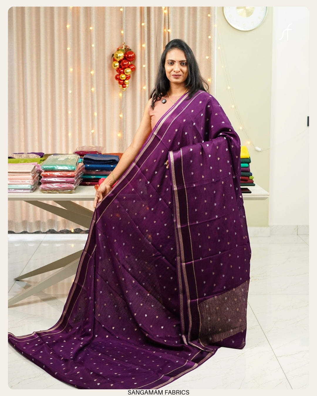 VISCOSE CREPE SILK SAREE