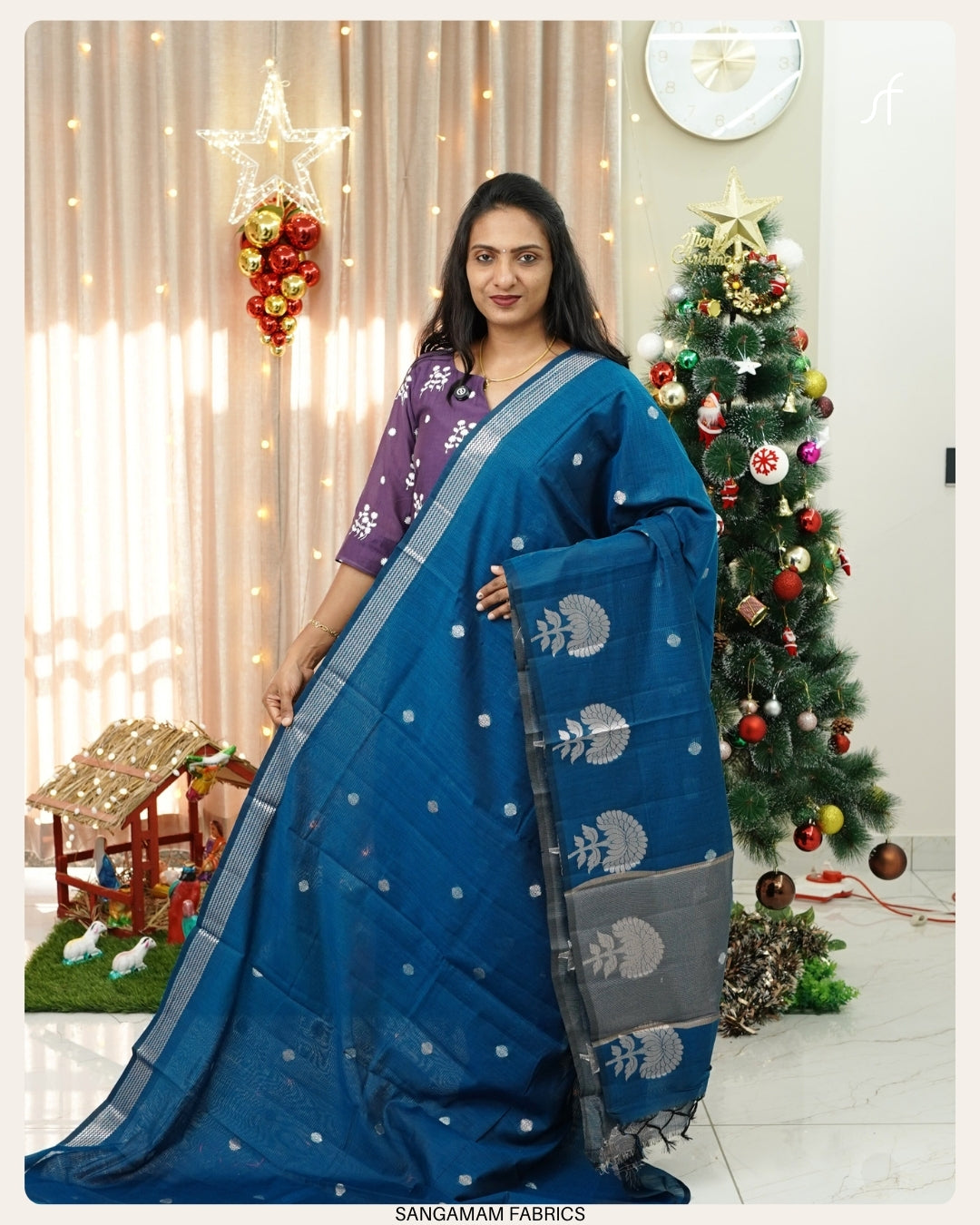 COTTON SILK  SAREE