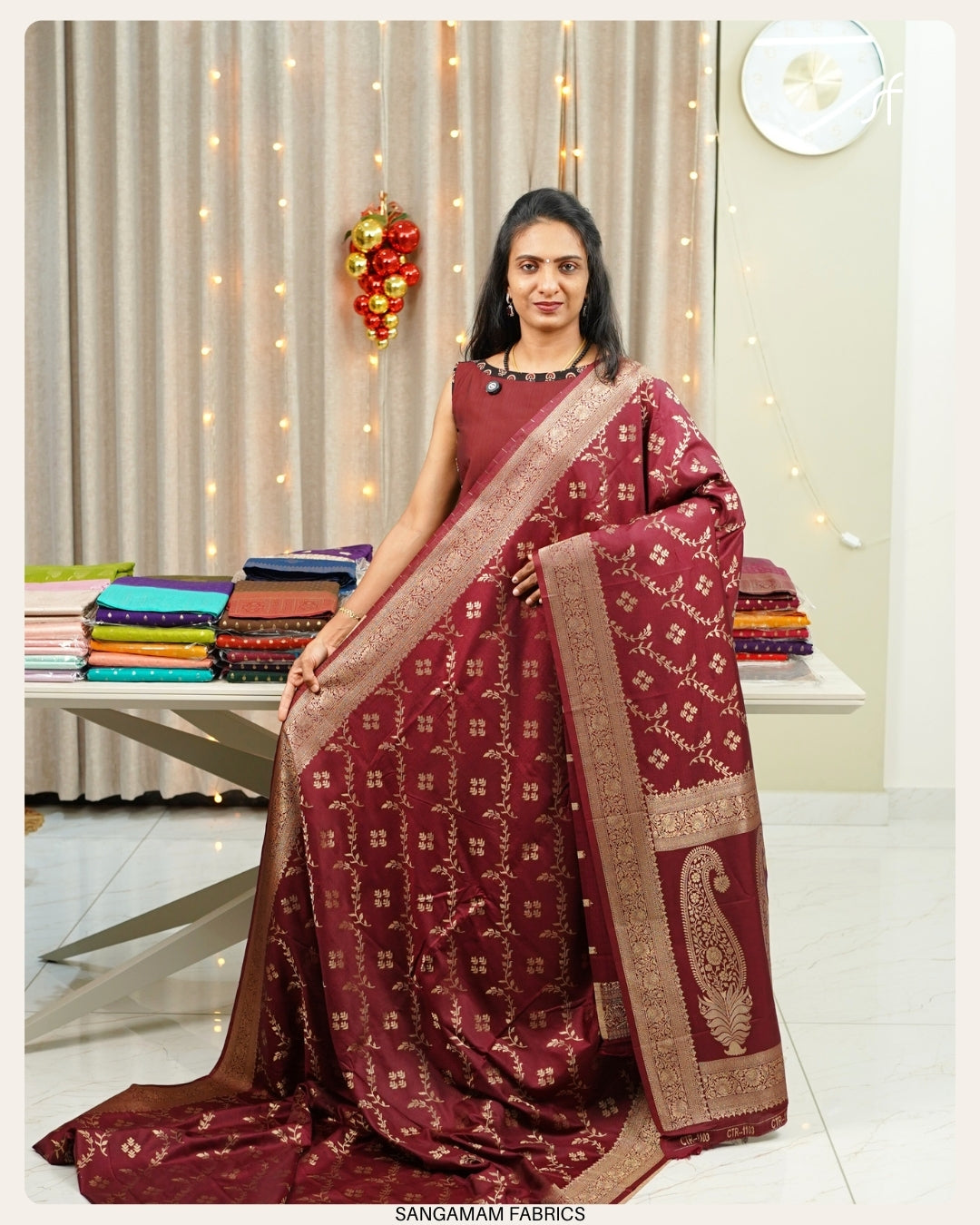 ITALIAN SILK BANARASI SAREE