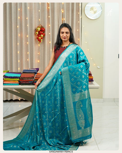 ITALIAN SILK BANARASI SAREE