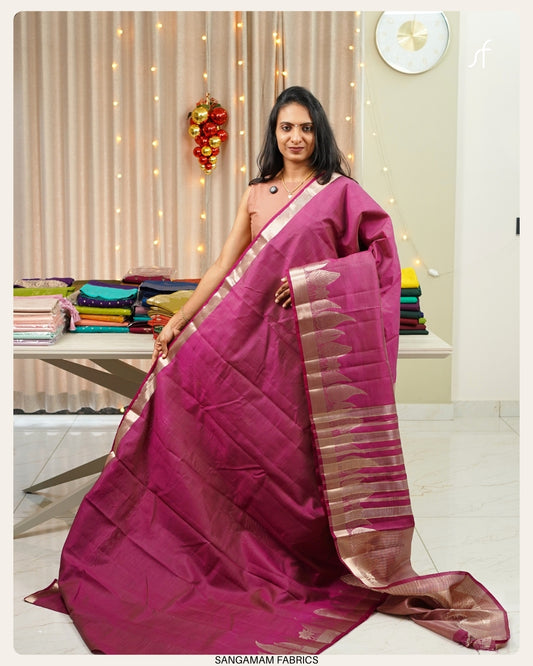 SEMI TUSSAR SILK SAREE
