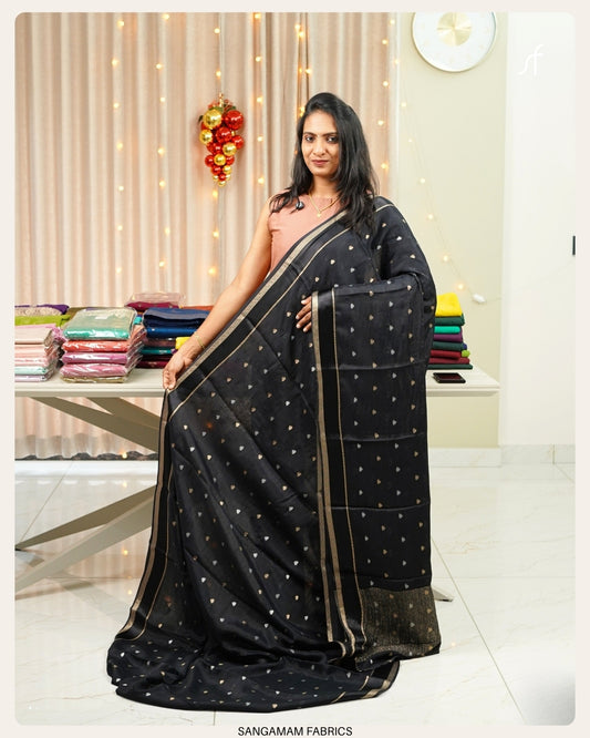 VISCOSE CREPE SILK SAREE