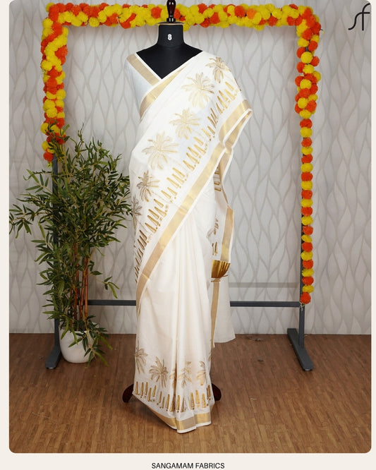ONAM SPECIAL TRADITIONAL SET SAREE