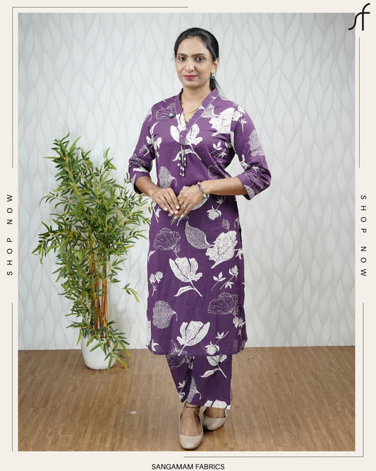 FLORAL PRINTED CO-ORD SET