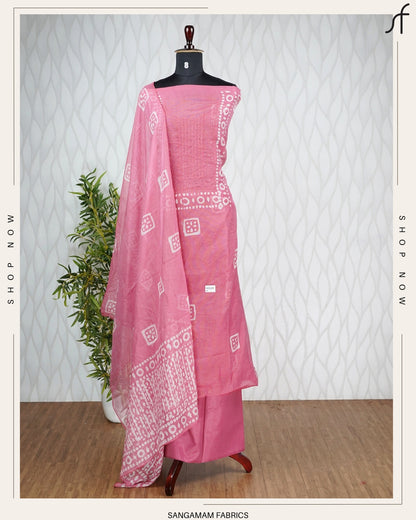 BATIK PRINTED COTTAN DORI SALWAR SUIT