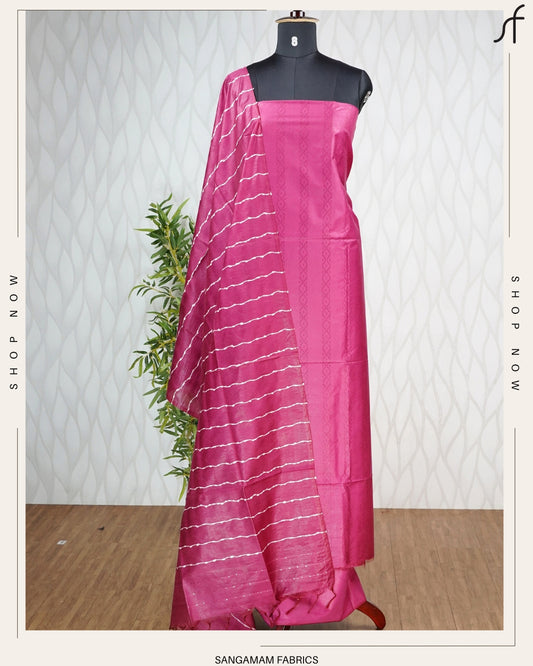 SEMI TUSSAR SALWAR SUIT
