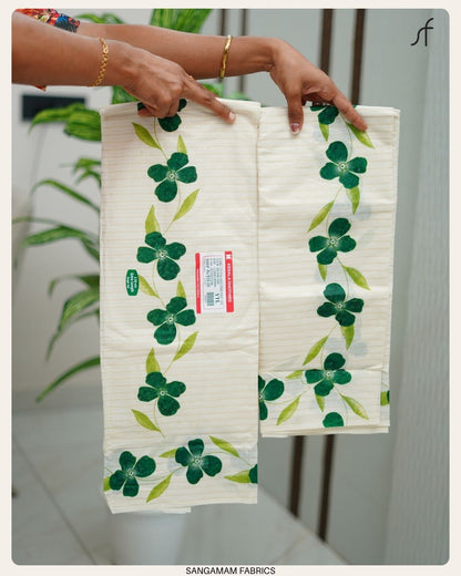 FLORAL PRINTED SET MUNDU