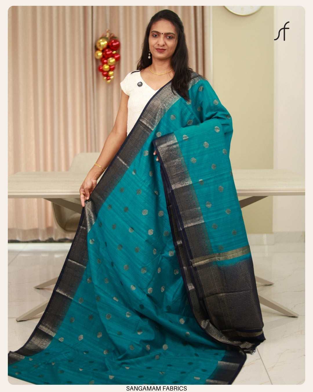 SEMI JUTE BANARASI SAREE
